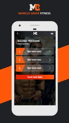 MG FITNESS android App screenshot 2