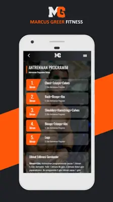 MG FITNESS android App screenshot 3